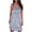 Gray, variant on Ecqkame Women Tube Strapless Strapless Printing Sleeveless A-Line Skirt Dress Dress Khaki XXL