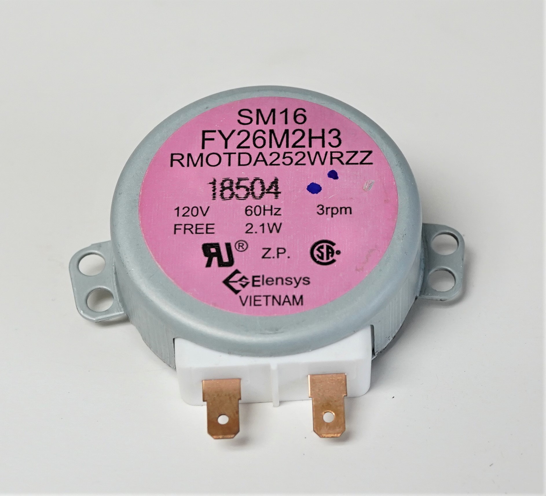 5304440021 Frigidaire Microwave Synchronous Turntable Motor SM16