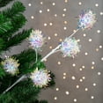 thumbnail image 2 of Northlight Boule de Neige Iridescente Blanche 27 Pouces Vaporisateur de Noël, 2 of 4