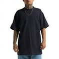 thumbnail image 2 of 2 Pack Shaka Wear Men's Max Heavyweight Short Sleeve Crew Neck T-Shirt - Navy Blue - Large, 2 of 4
