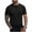 Black, variant on Henley Shirts for Men Short Sleeve, Grandad Collar Collarless Shirts for Men 2 Button Waffle T-Shirts Solid Color Summer Beach Henley T Shirts Vintage Plain Casual Shirts Size S-3XL