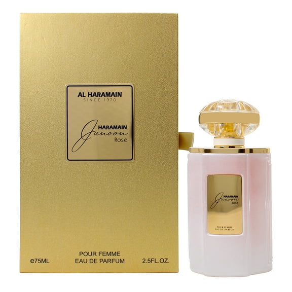 Al Haramain Junoon Rose by Al Haramain - Eau De Parfum, Spray 2.5 oz for Women
