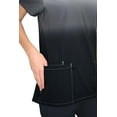 thumbnail image 5 of Women's Medical Nursing Ombre Scrub Uniform Print Top GT Performance-Gray/Black-Large, 5 of 7