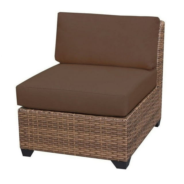 Chaise en Osier d'Extérieur TKC Laguna en Cacao