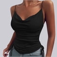 thumbnail image 2 of UPPADA Womens Linen Crop Tank Tops Cute Summer Sleeveless Boat Neck Tunic Basic Comfy Dressy Tops Trendy Casual Solid Color Tanks,Tank Tops for Women 2025 Black,L, 2 of 5