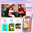 thumbnail image 5 of PayUSD Kids Smart Phone for Girls Boys 32GB Cell Phones Kids Toys Camera Touchscreen HD Dual Phones Christmas Birthday Gift Toddler Learning Education Toy, 5 of 8