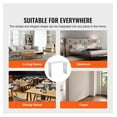 thumbnail image 6 of Acrylic Console Table, Clear End Table, Transparent Side Table 37.95x15x29.13 inch, U-Shape Design, Living Room, Foyer, 6 of 7