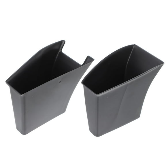 unbranded  2 Pcs Console Car Organizer Front Seat Armrest Storage Box Sundries