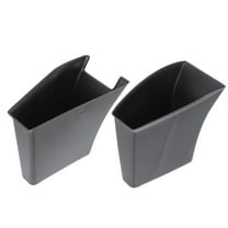 unbranded 2 Pcs Console Car Organizer Front Seat Armrest Storage Box Sundries