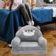 thumbnail image 5 of GOOHOCHY Asiento infantil con forma de elefante, bonito sofá plegable para niños, sofá creativo de felpa para bebés., 5 of 8