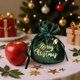 thumbnail image 5 of Bolsa De Tela Para Manzanas Bolsa navideña de terciopelo con cordón ajustable, 15 x 12 x 12 cm, ideal para regalos navideños (1 unidad) Rkxzt, 5 of 9