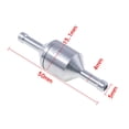 thumbnail image 1 of Aluminum Alloy Valve Check Valve Gasoline Tap Gas Oil Diesel 4mm Sliver, 1 of 5