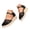 Black, variant on Espadrilles Wedge Sandals for Women Arch Support Hollow Out Dress Shoes Adjustable Buckles Summer Work Sandal Black 8