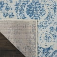 thumbnail image 5 of Nourison Jubilant Distressed Damask Blue 2'3" x 7'3" Area Rug, (7' Runner), 5 of 7