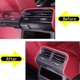 thumbnail image 4 of Carbon Fiber for 5 Series G60 2024 Car Rear Air Outlet Decorative Frame Trim Interior Accessories, 4 of 5