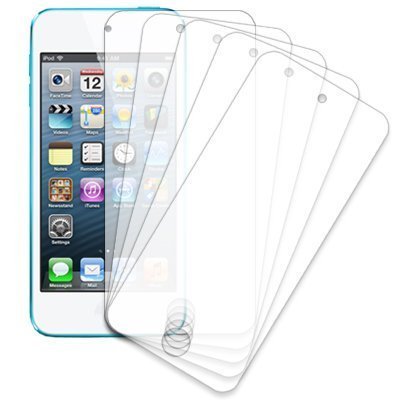 Importer520 Collection 5 Pack of Anti-Glare & Anti-Fingerprint (Matte) Screen Protectors for Apple iPod Touch 5th 6th (Best Ipod 5 Screen Protector)