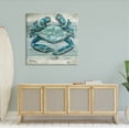 thumbnail image 2 of Stupell Industries Northpoint Sealife Rustic Crab Graphic Art Gallery Wrapped Canvas Print Wall Art, Design by Paul Brent, 2 of 7
