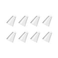 thumbnail image 2 of 8Pcs Pointe de Stylet Couvre la Réduction du Bruit Muet Résistant à l'Usure Anti-Dérapant Anti-Chute de Remplacement Tablette Tactile Mat Stylo Capacitif Nib Cas pour Crayon 1 2, 2 of 8