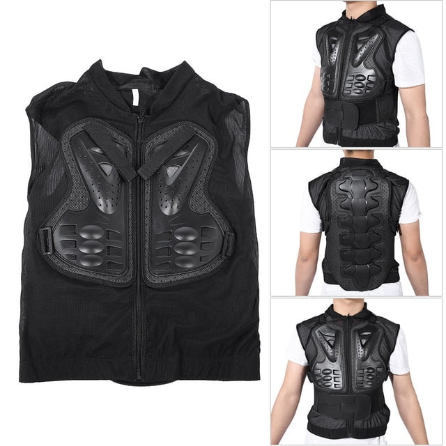 Motorcycle Armor Vest, Protective Gear Anti-Fall Motorcycle Vest With Hot Pressure Foam For Riding For Men For Skiing/-country