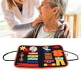thumbnail image 3 of Sensory Blanket For Dementia, 15 Activities Therapeutic Tool Calming  Blanket For Dementia  For Home For Elderly, 3 of 8