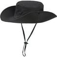 thumbnail image 3 of Classic Ponytail Sun Hat for Women,Mesh Bun Ponytail-Hole Bucket Hat UV Protection Wide-Brim Summer Hat Outdoor, 3 of 4