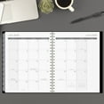 thumbnail image 2 of Mead Basic Academic 2025-2026 Weekly Monthly Planner Black Large 8 12 x 11 -, 2 of 6