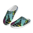 thumbnail image 2 of Lsque Beautiful Dreamcatcher Pattern Womens Comfort Cotton on Scuff With Memory Foam and Anti-skid Sole Slipper-44/45, 2 of 7