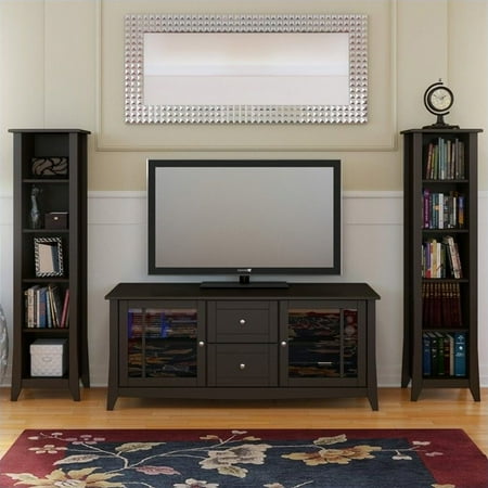Nexera Elegance 3-Piece 49″ Entertainment Package in Espresso Nexera Elegance 3-Piece 49″ Entertainment Package in Espresso