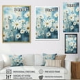 thumbnail image 4 of Designart "Elegance In The White Daisy Meadow II" Daisies Canvas Prints, 4 of 7