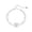 S, variant on Sliver Initial Bracelets For Girls Women Trendy Dainty Gold/Silver Plated Layered Beaded Initial Bracelet Disc Monogram Bracelets For Women Girls Valen