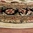 thumbnail image 3 of SAFAVIEH Lyndhurst Miranda Floral Area Rug, Beige/Black, 6' x 6' Round, 3 of 8