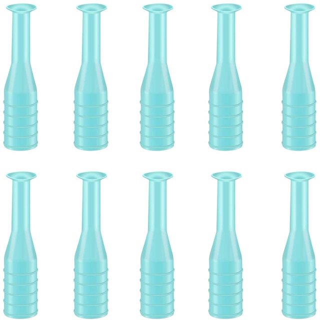 Plongeur de Contact pour Lentilles Dures & Bâton d'Aspiration RGP Plongeur pour Lentilles de Contact pour Lentilles Dures Souples (10 Pcs, Vert)