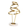 thumbnail image 2 of Modern Home Decoration Metal Statue Figurine for Bookshelf Farmhouse White, 2 of 8