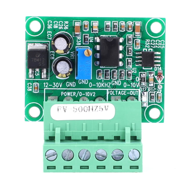 Módulo convertidor de frecuencia a voltaje FV-500Hz5V Módulo inversor digital a analógico de voltaje 0-5V