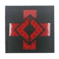 thumbnail image 3 of Pegatina para bolsa deportiva para exteriores, reflectante, con velcro, para rescate cruzado, brazalete luminoso suizo, 3 of 4