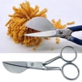 thumbnail image 1 of Langgg 7" Duckbill Applique Scissors for Thread Tufted Carpet Applique Duckbill Blade Scissors Handles Applique Duckbill Fabric Shears Silver, 1 of 9