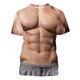 thumbnail image 5 of Camisetas de Manga Larga de los Hombres Muscle Print Graphic Tee, Sudadera de Cuello de la Tripulación Casual para Al Aire Libre, Vacaciones Y Verano Diario de Primavera, 5 of 6