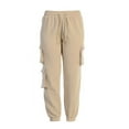thumbnail image 1 of TheFound Women Solid Color Sweatpants Casual High Loose Fit Jogger Pants, 1 of 5