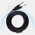 thumbnail image 1 of DIY Plane Cable, Easy Operation ABS Aviation Replacement Cable, For Aviation Headset, 1 of 8