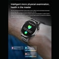 thumbnail image 3 of TFixol ET485 Smart Health Watch with Silicone Strap, Silver - Advanced Fitness Tracker, Heart Rate Monitor, IP68 Waterproof, Multi-Language Support, OLED Display, Magnetic Charging, Compatible with, 3 of 6