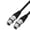 Mother to mother, variant on Heavy Duty 3Pin XLR Male Female Cable for Stage Home Studio and Professional Sound Applications