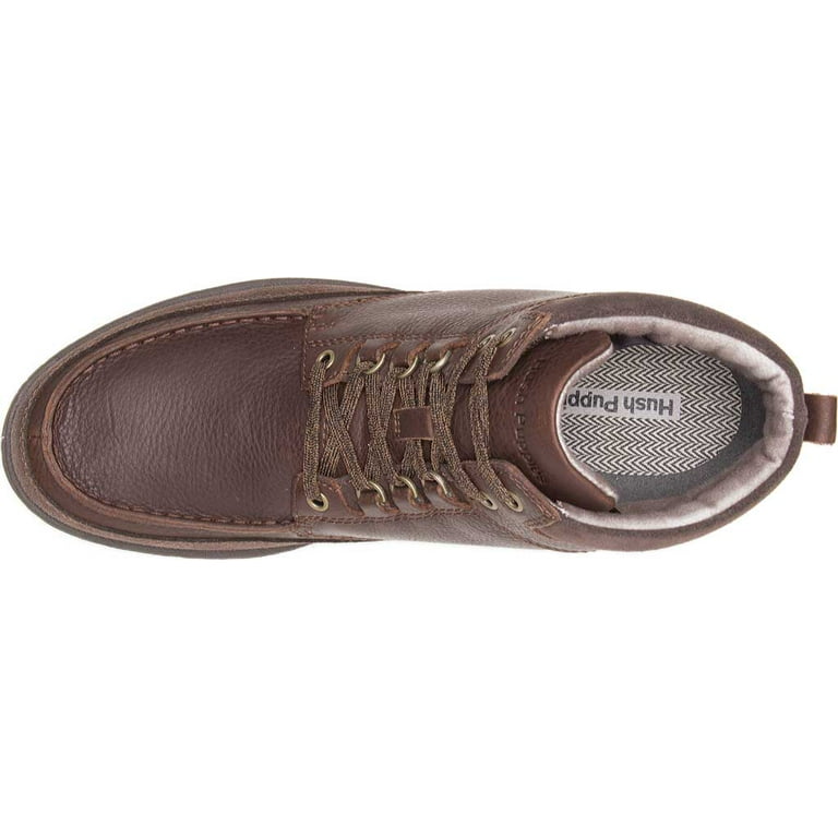 Men s Hush Puppies Beauceron Tall Ice Waterproof Boot Dark Brown Waterproof Leather 13 M Walmart