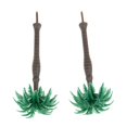 thumbnail image 4 of Esquirla 10x 100mm Painted Mini Model Tree Making Coconut Palm Trees for Diorama Wargames 100mm Height, 4 of 8