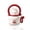 White, variant on Sidagar 22 oz Butterfly Print Stainless Steel Vacuum Insulated Water Bottle
