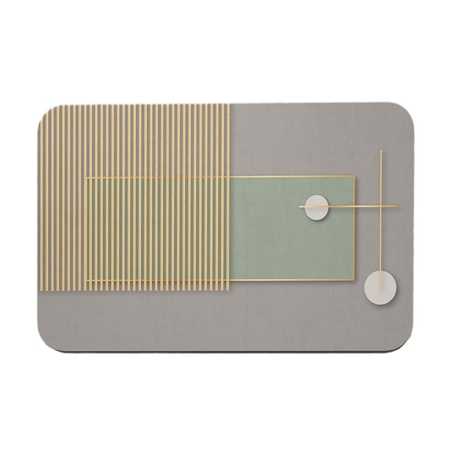 Alfombrillas de Baño para Baño Piso de Diatomita Baño Alfombrillas de Piso Absorbentes de Agua Puerta de Baño Alfombrillas de Pies Antideslizantes Lavabo Alfombrillas de Secado de Inodoro Alfombrillas