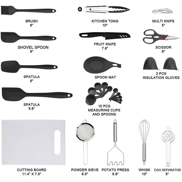 Kitchen Objects Instruments For Cooking Chef Accessories Stock