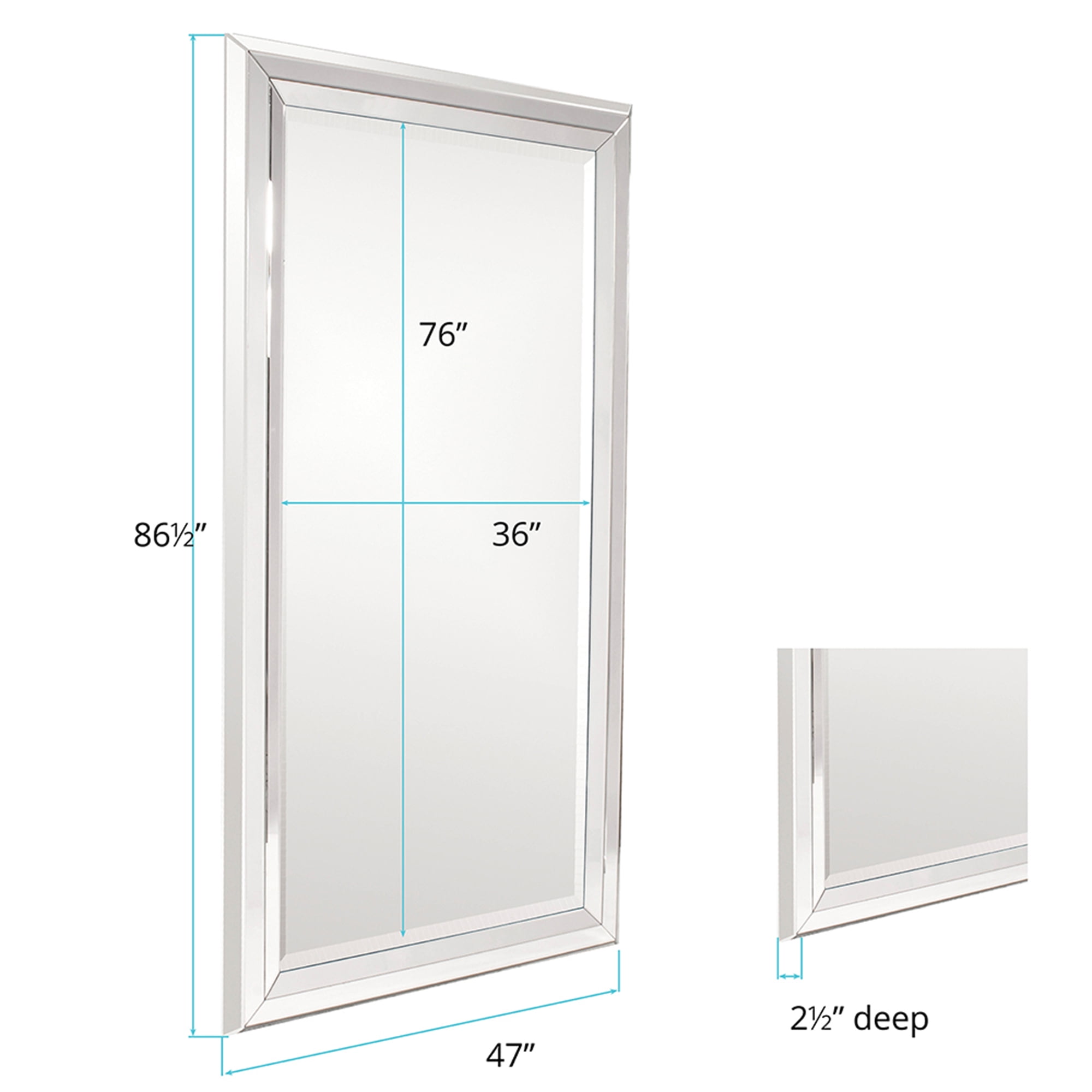 Tyler Dillon Omni Full Length Wall and Accent Mirror