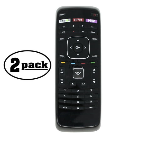 2-Pack Replacement E3D320VX Smart TV Remote Control for VIZIO TV - Compatible with XRT112 VIZIO TV Remote Control