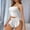 White, variant on OGLCCG Women's 2 Piece Pajama Set Ribbed Knit Cami Crop Top and Side Split Shorts Set Summer Soft Pjs Sleepwear Loungewear,S