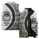 thumbnail image 2 of Chalecos de algodón gruesos y de moda para hombre, chalecos de trabajo cómodos y modernos, chalecos estampados personalizados de moda para hombres, 2 of 5